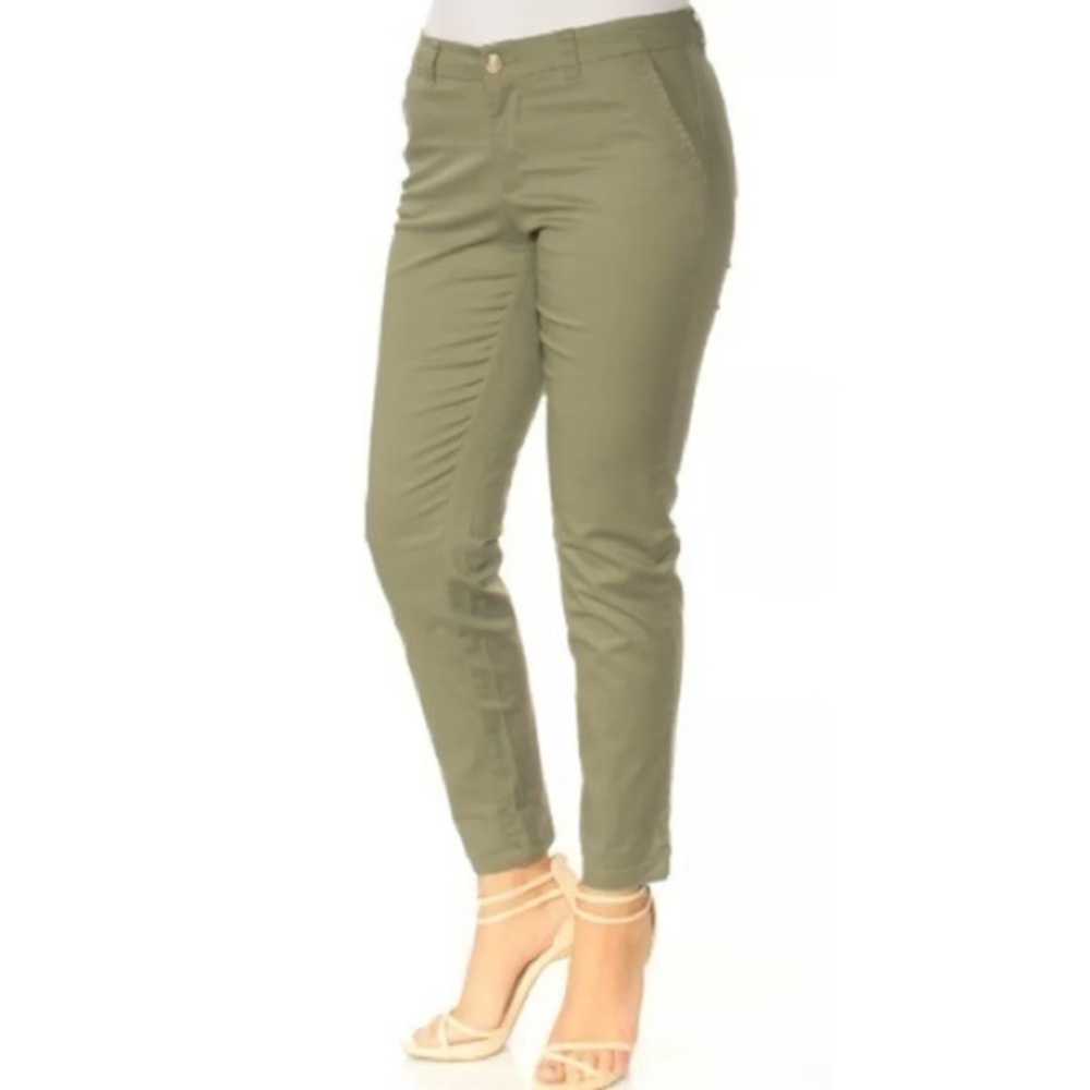 Maison Jules Lou Lou Cropped Straight Leg Pants